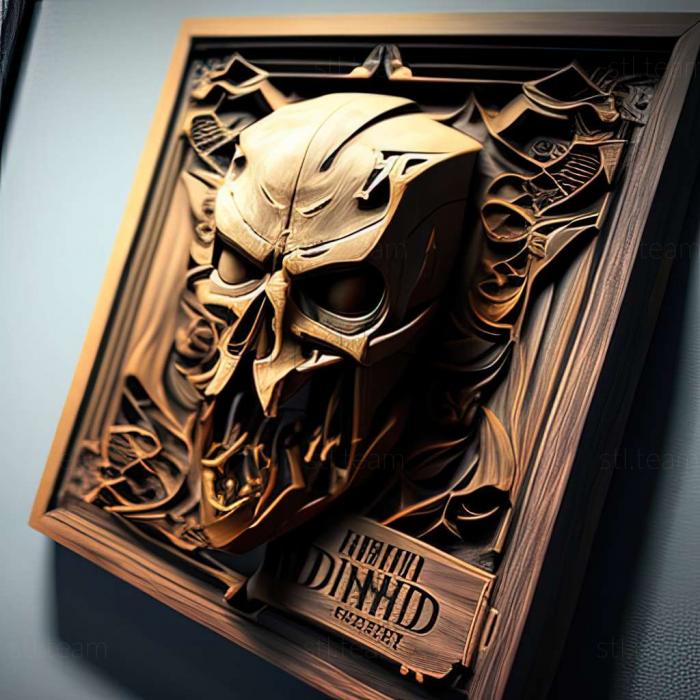 3D модель Игра Dishonored, издание игры года (STL)